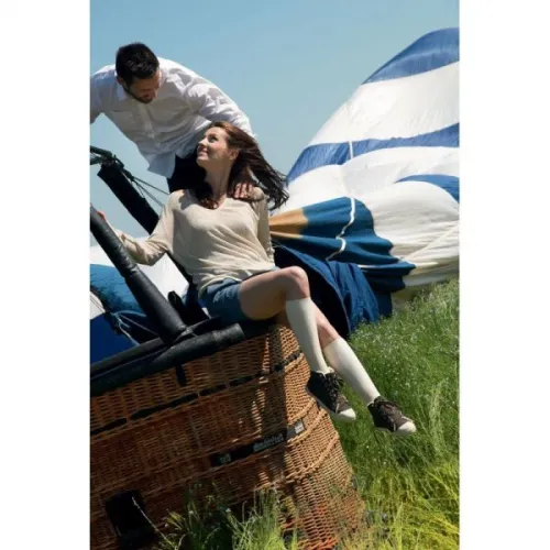 Chaussettes de contention femme FAST LIN Thuasne Enfilage ultra facile, spécial été, douceur lin, 2 coloris, Classe 2