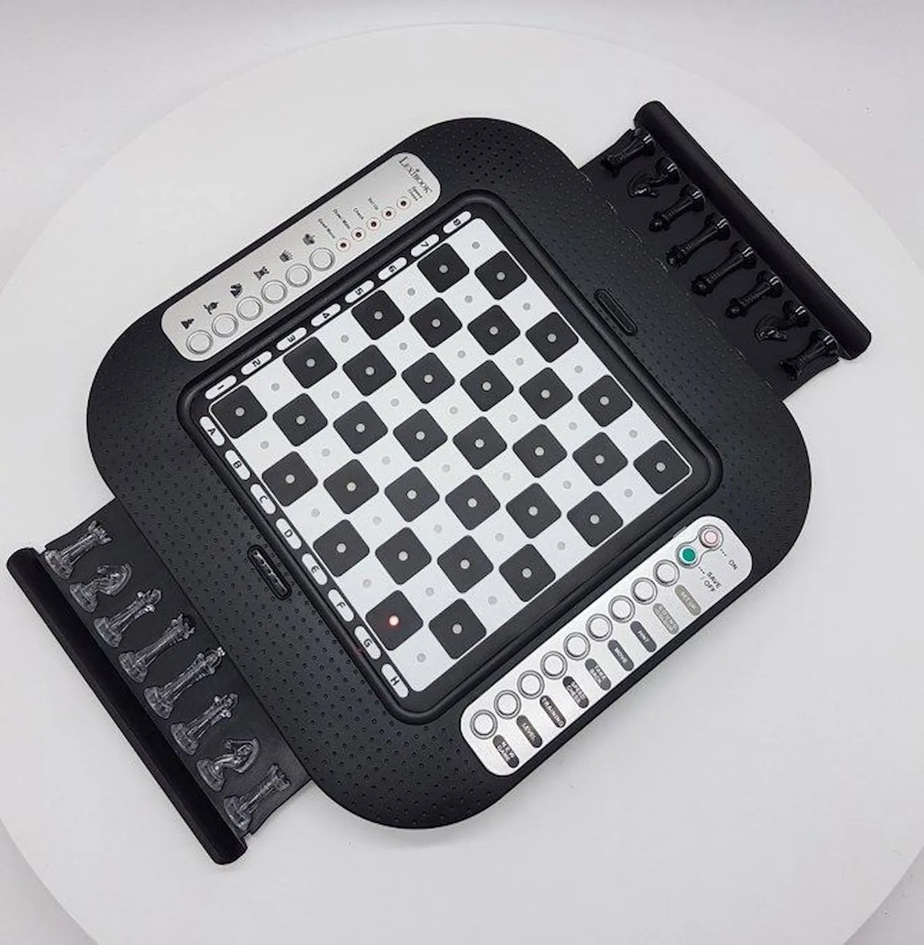 Jeu d'échecs électronique ChessMan® FX - LEXIBOOK - Noir et argenté - Effets lumineux - 64 niveaux de difficulté noir - Lexi