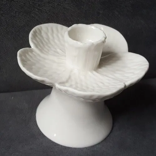 Moule silicone bougeoir fleur jonquille porte-encens support bougie candle holder pour plâtre cire savon résine argile ciment k3
